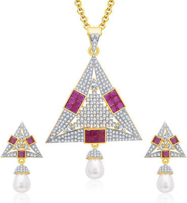 

Sukkhi Alloy Jewel Set(Gold, White)