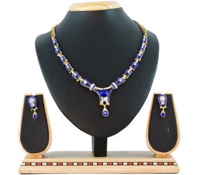 

Vatsalya Creation Alloy Jewel Set(Blue)