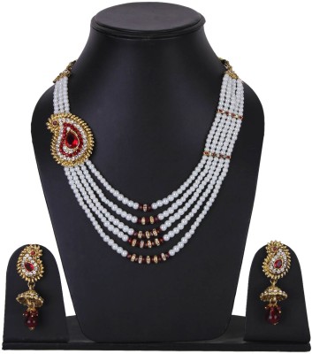 Shining Diva Alloy Multicolor Jewellery Set(Pack of 1)