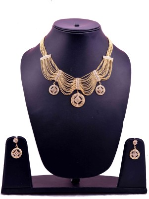 Chrishan Alloy Multicolor Jewellery Set(Pack of 1)