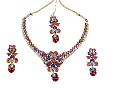 

Kavyanjali Jewels Alloy Jewel Set(Multicolor)