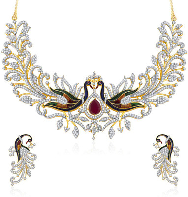 

Sukkhi Alloy Jewel Set(Gold, White)