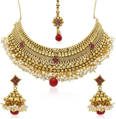 

Jewels Galaxy Copper Jewel Set(Gold)