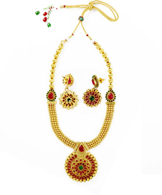 

Alysa Copper, Silver Jewel Set(Multicolor)