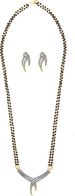 

Parinaaz Alloy Jewel Set(White)