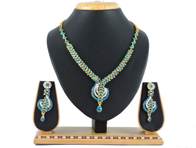 

Vatsalya Creation Alloy Jewel Set(Turquoise)