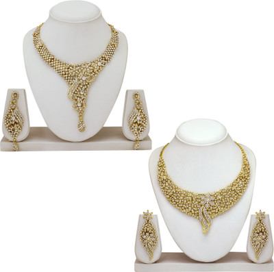 

Atasi International Alloy Jewel Set(White)