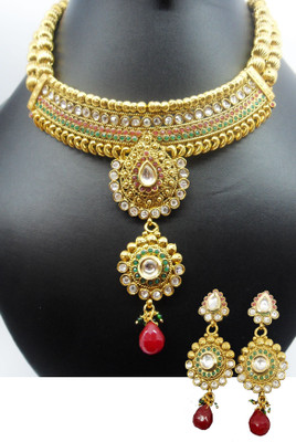 75% OFF on Bling N Beads Alloy Jewel Set(Gold) 75% OFF on Bling N Beads Alloy Jewel Set(Gold)