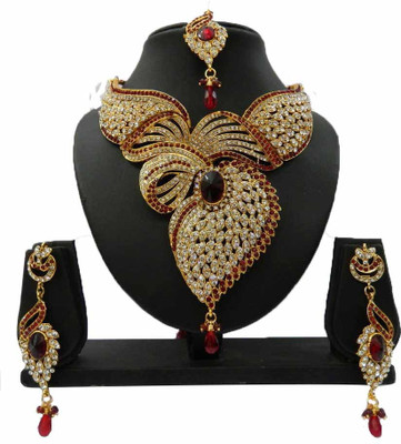 

Shree Bhawani Art Jewellery Alloy Jewel Set(Multicolor)
