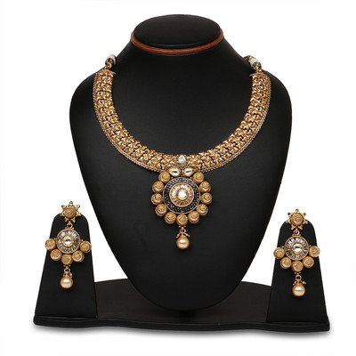 

Johareez Alloy Jewel Set(White)