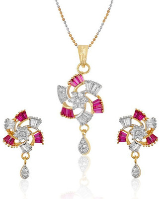 

You Bella Alloy Jewel Set(Pink)