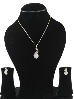 

You Bella Alloy Jewel Set(Gold)