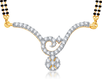 

Meenaz Three Star Alloy Mangalsutra