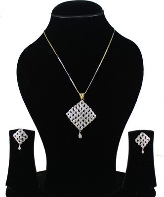 

You Bella Alloy Jewel Set(White)