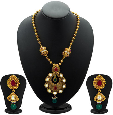 

Sukkhi Copper Jewel Set(Gold)