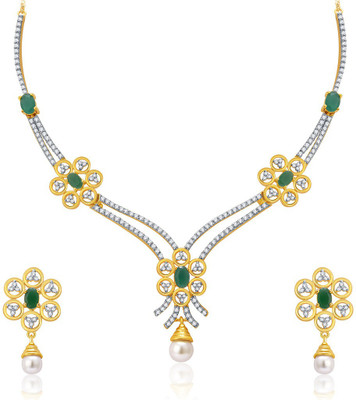 

Sukkhi Alloy Jewel Set(Gold, White)