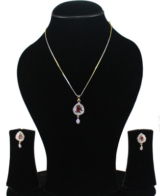 

You Bella Alloy Jewel Set(White)