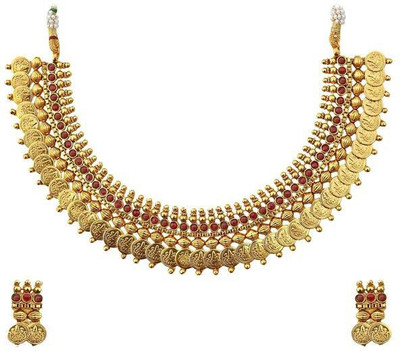 

You Bella Alloy Jewel Set(Gold)