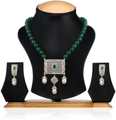 

Alysa Alloy, Silver Jewel Set(Multicolor)