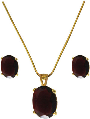 

Being Women Alloy Jewel Set(Maroon)
