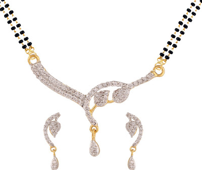 

Parinaaz Alloy Jewel Set(White)