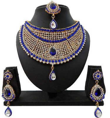 

Shree Bhawani Art Jewellery Alloy Jewel Set(Multicolor)