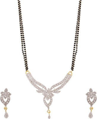 

You Bella Alloy Jewel Set(White)