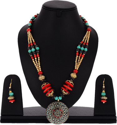 

Zeneme Alloy Jewel Set(Multicolor)