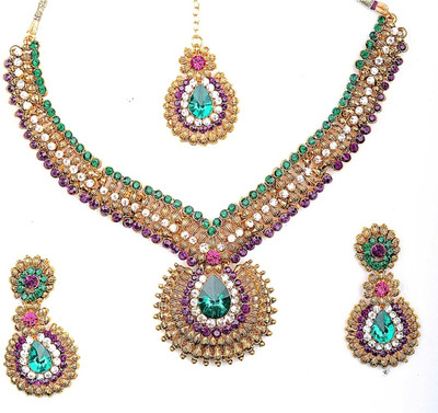 

Kavyanjali Jewels Alloy Jewel Set(Multicolor)