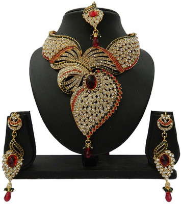 

Shree Bhawani Art Jewellery Alloy Jewel Set(Multicolor)