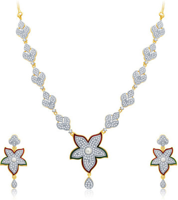 

Sukkhi Alloy Jewel Set(Gold, White)