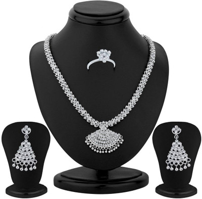 

Sukkhi Zinc Jewel Set(Silver)