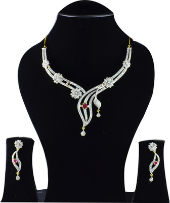 

You Bella Alloy Jewel Set(Gold)