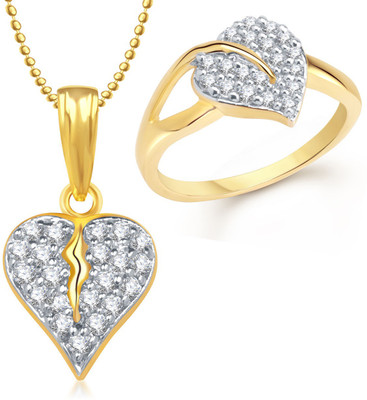 

Meenaz Alloy Jewel Set(Gold)