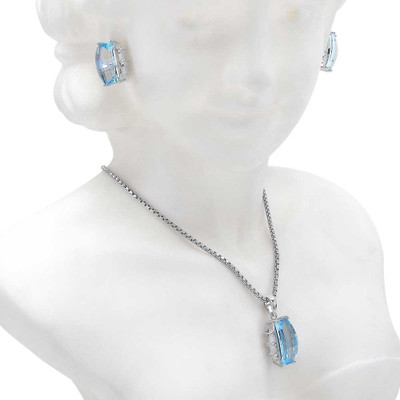 Johareez Sterling Silver Jewellery Set(Pack of 1)