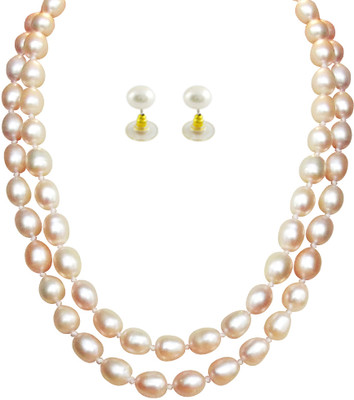 32% OFF on JPearls Mother of Pearl Jewel Set