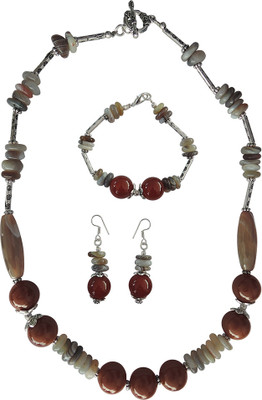 

Pearlz Ocean Alloy Jewel Set(Multicolor)
