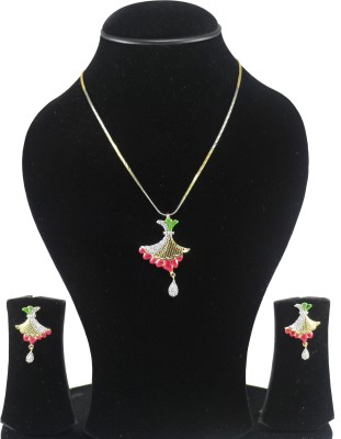 

You Bella Alloy Jewel Set(Multicolor)