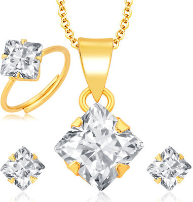 

Sukkhi Alloy Jewel Set(Gold, White)