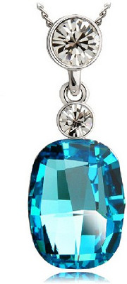 

Silver Shoppee Water Droplet Rhodium Alloy Pendant