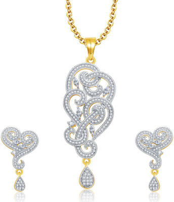 

Sukkhi Alloy Jewel Set(Gold, White)