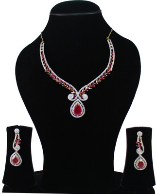 You Bella Alloy Jewel Set(Multicolor)