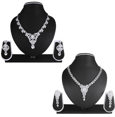 

Atasi International Alloy Jewel Set(White)