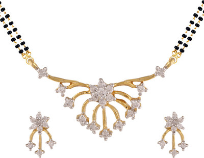 

Parinaaz Alloy Jewel Set(White)