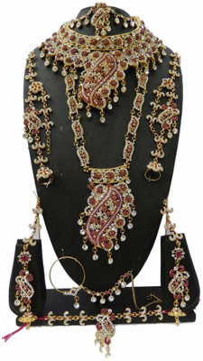 

Shree Bhawani Art Jewellery Alloy Jewel Set(Multicolor)
