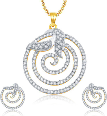 Sukkhi Alloy Jewel Set(Gold, White)