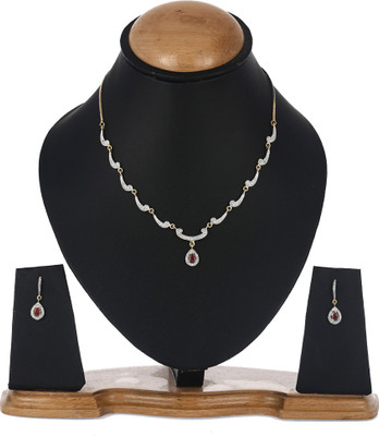 

Zeneme Alloy Jewel Set(Red)