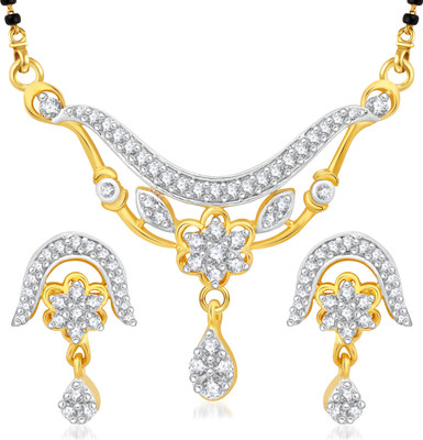 

VK Jewels Alloy Jewel Set(Gold)