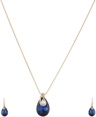 

High Trendz Alloy Jewel Set(Gold)