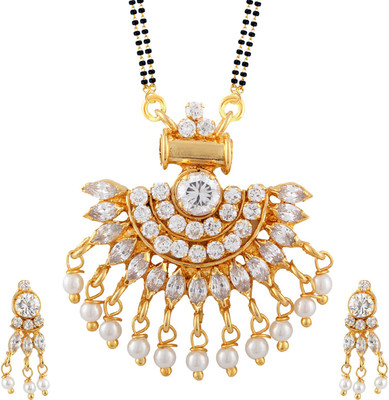 

Archi Collection Alloy Jewel Set(White)